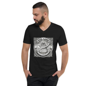 "Evil Lairs" - Unisex Short Sleeve V-Neck T-Shirt