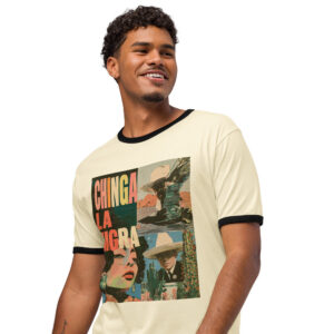 Chinga La Migra 8 - Unisex ringer t-shirt